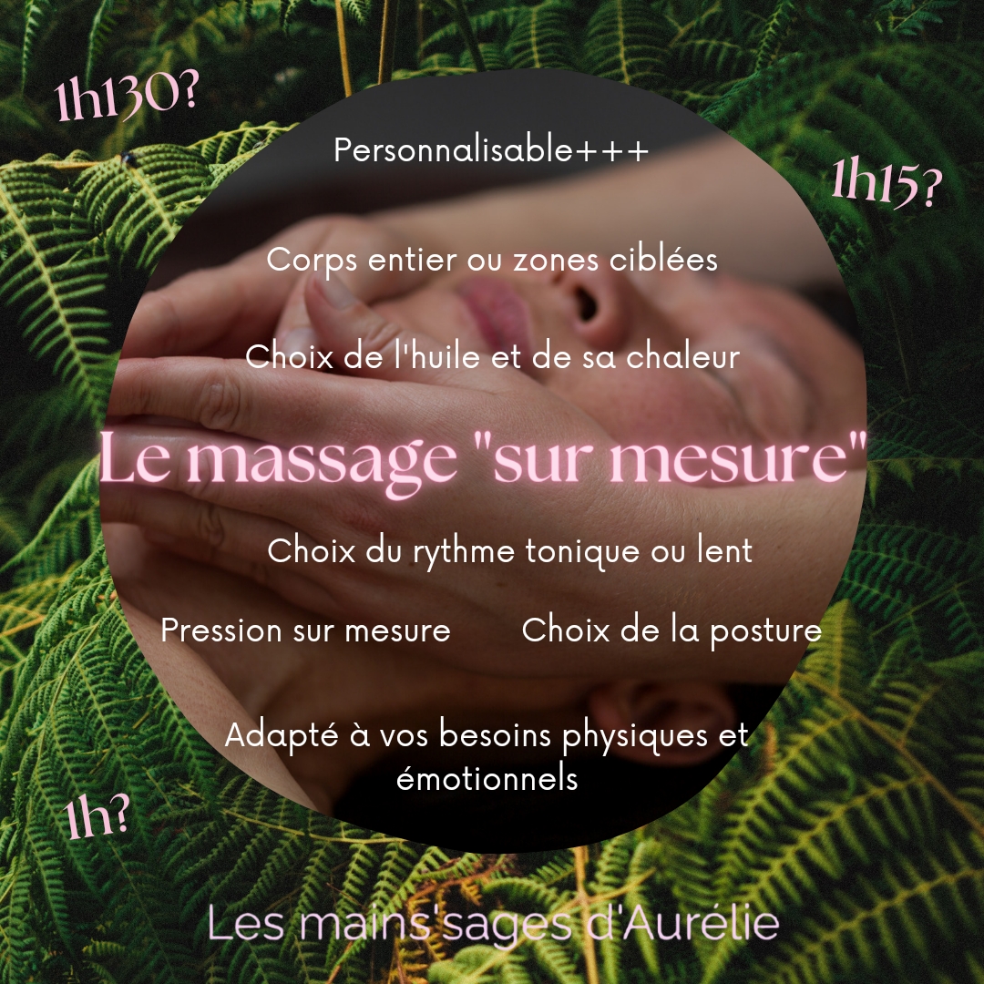 Massage sur mesure
