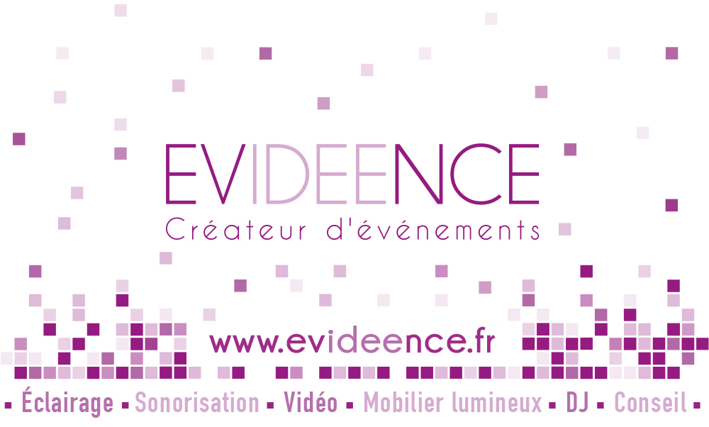 logo-EVIDEENCE 
CRÉATEUR D'EVÉNEMENT