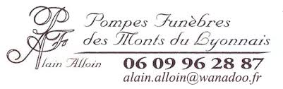 logo-POMPES FUNÈBRES DES MONTS DU LYONNAIS
ALAIN ALLOIN