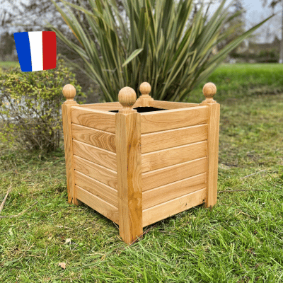 Bac à oranger en bois de châtaignier