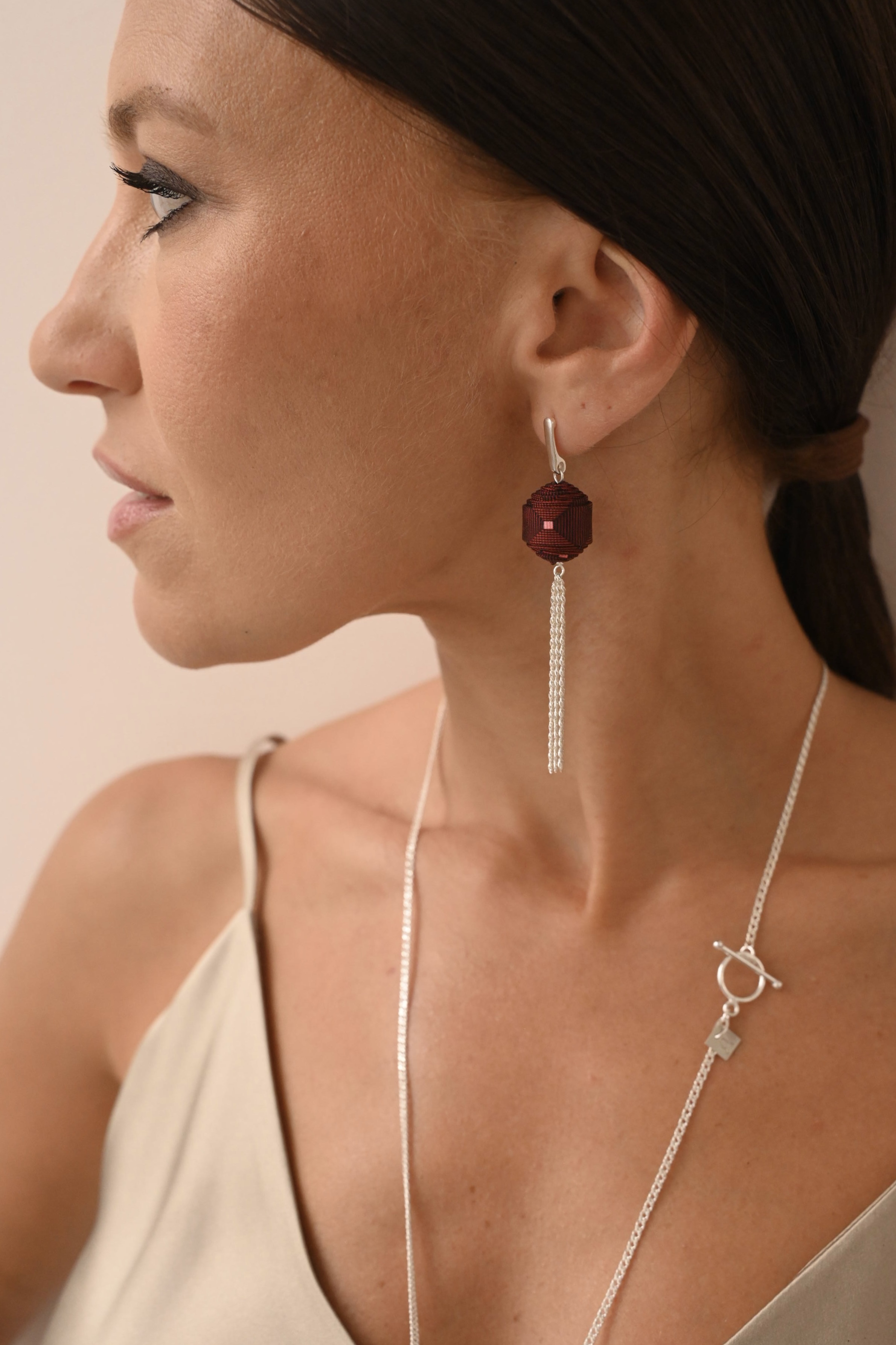 Boucles d'oreilles - pampilles et poésie